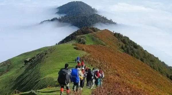 پیمایش آببر زنجان به روستای گشت رودخان